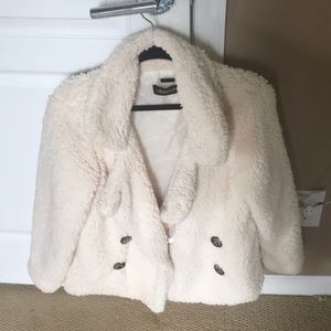 Fuzzy Jacket with pockets